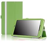 Dragon Touch M8 Case, Famavala PU Leather Case Cover For 8'' Dragon Touch M8 Quad Core 8-Inch Google Android Tablet (Green)