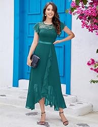 BeryLove Prom Dresses for Women Wedding Guest