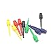 5Pairs Multimeter Part Colorful Electrical Testing Hook Clip Grabber