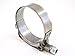 1x Premium 304 Stainless Steel T-Bolt Turbo Silicone Hose Clamp 2 Inches 53-59mm