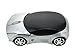 Welltop Wireless Mouse Computer Mice Car-shaped Game Mice 2.4Ghz Optical Mouse for pc Laptop Computer (Silver)