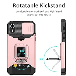 Nvollnoe for iPhone XR Case with Sliding Camera