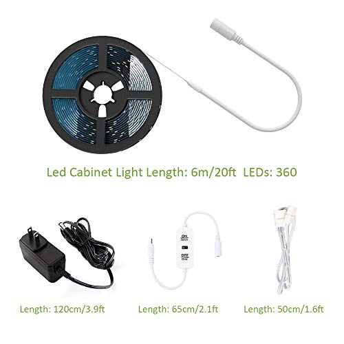 Ustellar 20ft LED Under Lighting Kit Hand Wave Activated