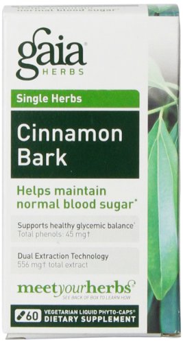 Gaia Herbs Cinnamon Bark Liquid Phyto-Capsules, 60 Count Gaia Herbs Cinnamon Bark Liquid Phyto-Capsules, 60 Count