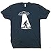 M - Bigfoot UFO Abduction T Shirt Funny Sasquatch Aliens Tee Shirts Cryptozoology Area 51
