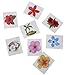 Moon Boat Luau Hibiscus Temporary Tattoos -Hawaiian/Tropical/Flamingo/Summer Pool Party Decorations Supplies Favors 144PCS