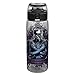 Zak Designs Marvel Comics Water Bottle with Built-in Carrying Loop, Durable Water Bottle Has Wide Mouth and Break Resistant Design (25oz, Black Panther, Tritan, BPA-Free)