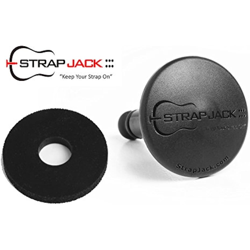 Guitar Strap Lock System For Acoustic Electric Guitars (1 Pack