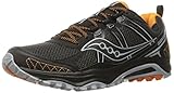 Saucony Men's Grid Excursion tr10 Trail Runner, Grey/Black/Orange, 11 M US