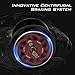 KastKing Bassinator Elite Baitcasting Reels,Ninja Version,6.6:1 Gear Ratio,Right Handed Fishing Reel