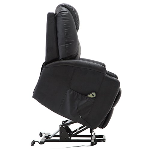 Electric Lift Power Recliner Chair Heated Massage Sofa Lounge With Remote Control