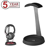 Avantree Aluminum Headphone Stand Headset Hanger with Cable Holder for Sennheiser, Sony, Audio-Technica, Bose, Beats, AKG, Gaming Headset Display - HS102