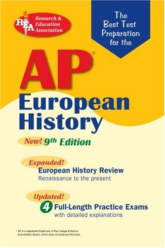Best Test Prep AP European History Exam: 9th Edition (Advanced Placement (AP) Test Preparation)