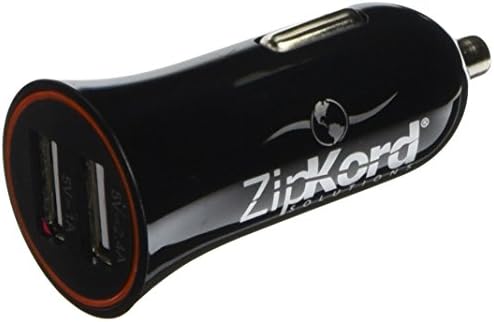 ZipKord Charger for USB Devices - Retail Packaging - Black