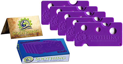 Soothing Wellness Essentials 5 PACK Essential Oils Opener Key Tool Set (ORCHID PURPLE) - The Perfect Opener and Remover Accessory for Roller Balls and Caps on Most Bottles