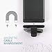 Nimble 10k Portable Charger, Fast Charging USB-C Wireless Portable Power Bank Compatible with Apple, Samsung, and USB-Enabled Devices w/Magnetic Cable Management (Recyclable Aluminum, Travel Safe)