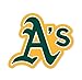 Oakland Athletics MLB car bumper sticker decal (5