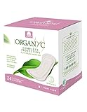ORGANYC Hypoallergenic 100% Organic Cotton Panty Liners, 24-count Box