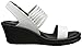 Skechers Cali Women's Rumblers-Sci-Fi Wedge Sandal, White, 8 M US