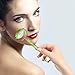Jade Roller For Face & Gua Sha Scrapping Slimming, Firming & Rejuvenating Tool- Anti-Aging, Anti-Wrinkles, Puffiness- Natural Facial Skin Massager Treatment Therapy- Premium Authentic Jade Stone