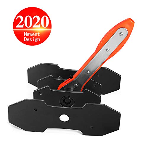 Brake caliper tool,TUTOOLS brake caliper piston,brake caliper piston press,brake caliper piston tool,brake piston tool,brake tools caliper with two extra pcs steel plates,(Orange)