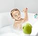 Boon Spurt Squirties Baby Bath Toys, Blue Orange and Green, Pack of 3