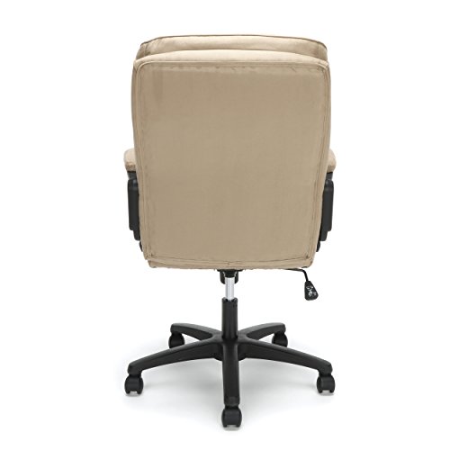 OFM ESS Collection Plush Microfiber Office Chair, in Tan (ESS3082TAN