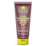 Ocean Potion Dark Tanning Intensifier Lotion, Indoor and Outdoor Bronzer, 6.8 Ounces each, Pack of 2