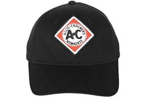 J&D PRODUCTIONS Allis Chalmers Hat, Vintage Logo, Black, Youth Size