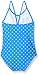 Kanu Surf Little Girls Chloe One Piece Swimsuit,Chloe Royal Dot,5