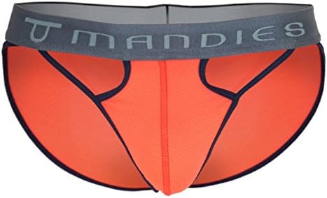 Mandies MDS014 Casino Briefs Color Orange Size XL