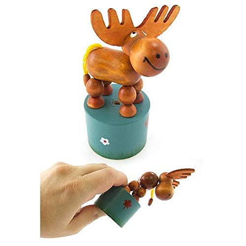 The Original Toy Company Moose Thumb Puppet