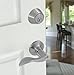 Honeywell 8106305 Wave Combo Door Lever, Satin Nickel