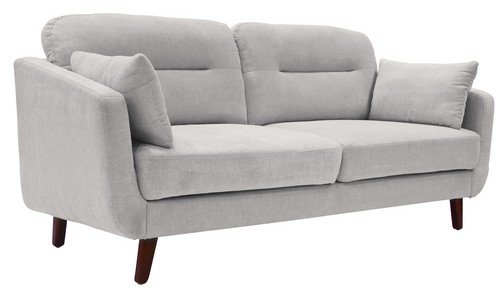 Elle Decor Chloe Sofa in Light Gray with Loveseat Bahrain Ubuy