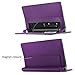 Lenovo Yoga Tab 3 8 Case - Infiland Folio Premium Leather Smart Stand Cover for 2015 Released Lenovo Yoga Tablet 3 8-Inch Tablet Only, Purple