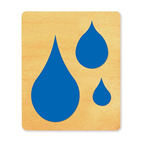 Ellison SureCut Die, Raindrops, Large