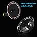 TELESIN 6 inch Dome Port Housing Transparent Cover Replacement for all TELESIN Dome Port Version for GoPro Hero 5, Hero4 3+ 3, Xiaomi Yi 4K