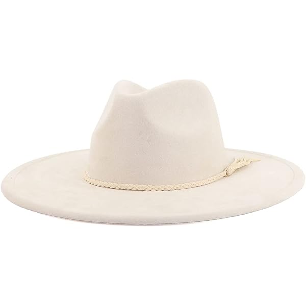 Ivory Triangle Buckle Fedora Ivory Triangle Buckle Fedora - threedaughtersproperties.com main image 3
