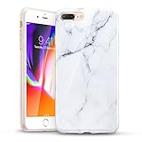 iPhone 8 Plus Case, iPhone 7 Plus Case, ESR Marble Pattern Series[Supports Wireless Charging] [Ultra-Thin] [Slim Fit] [Anti-Scratch] Shell Skin Protective Cover for iPhone 5.5