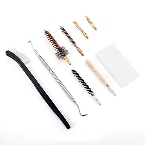 Raiseek Gun Cleaning Kit Gun Cleaning 22 5.56 Bronze Brushes Pricepulse