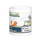 NEW Pokemon Battle Charmander v Squirtle Coffee Mug 11 oz
