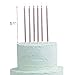 Multicolor Glitter Happy Birthday Numbers Candles Cake Topper Decoration for Adults/Kids Party