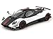 Pagani Zonda 5 Cinque 1/18 White w/ Black by Collectable Diecast