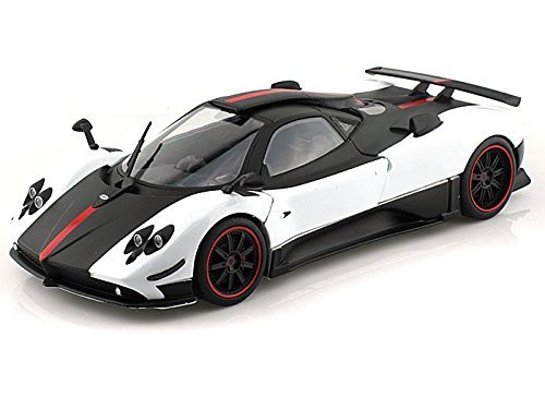 Pagani Zonda 5 Cinque 1/18 White w/ Black by Collectable Diecast