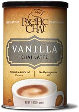 Pacific ChaiMix Chai Latte Vanilla, 10 oz. (Pack of 6)
