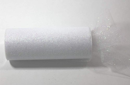 *SALE* 9 GLITTER Tulle Rolls each one 6" By 30 Ft