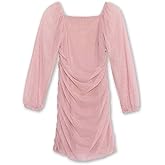 Speechless Girls Long Sleeve Ruched Party Dress