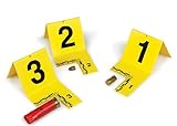 EVI-PAQ ID Tent 1-20 Yellow (Cut Out Type)