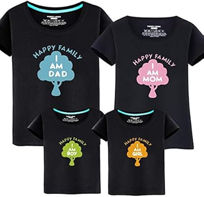 mom dad daughter matching outfits