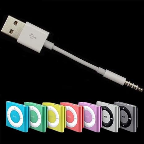 交換用ipod Shuffle充電器usbケーブル Jimat Ipod 3 5 Mmオスオーディオジャックto Usb 2 0 2 In 1 Usbデータ同期コードケーブル充電器 For Apple Ipod Shuffle 3 4 5 6 7 Gen Mp3 Nano Jimat 携帯電話 スマートフォンアクセサリ Amazon